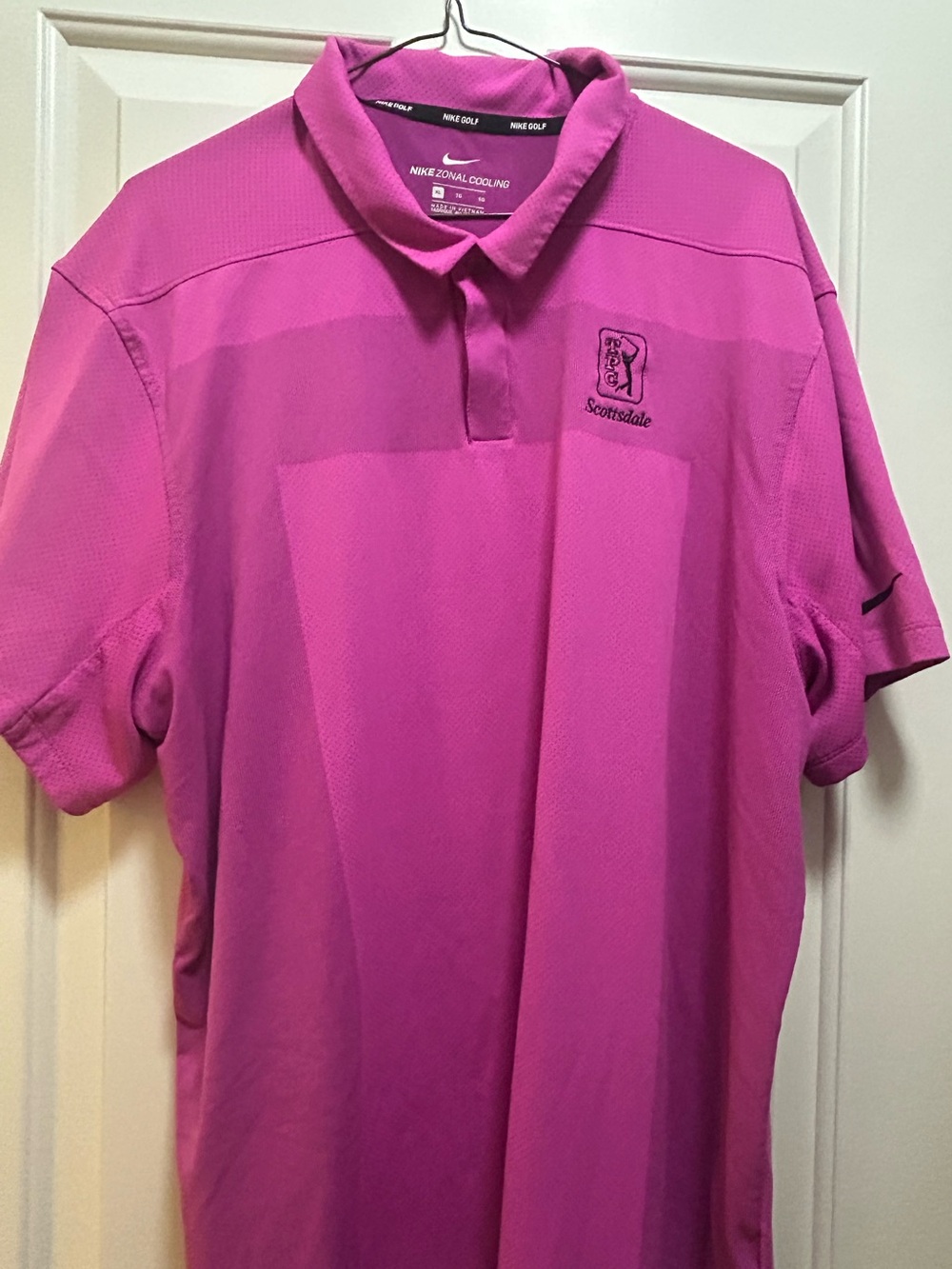 Nike Men's Scottsdale Polo - Bright Pink